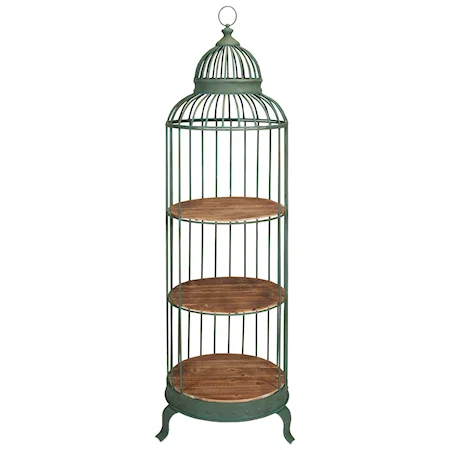 Charlotte Birdcage Shelf